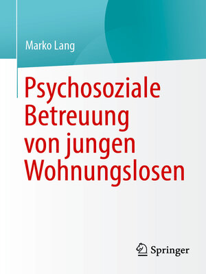 cover image of Psychosoziale Betreuung von jungen Wohnungslosen